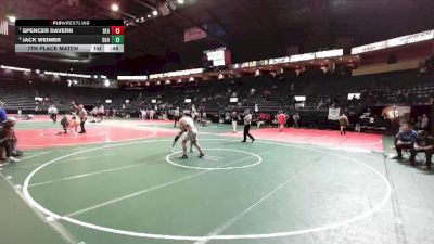 164 lbs 7th Place Match - Spencer Davern, BEASTA vs Jack Weimer, SGO1