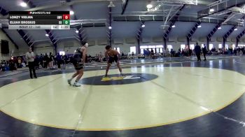 149 lbs Champ. Round 2 - Elijah Brosius, UPJ Unattached vs Lonzy Vielma, Unattached- West Virginia