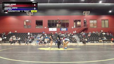 207 lbs Cons. Semi - Andrea Smith, Mount Olive vs Maria Aiono, Presbyterian