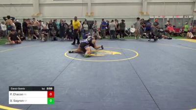 E-153 lbs Consolation - Peter Chacon, PA vs Dylan Gagnon, NY