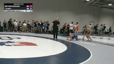 68 kg Cons. Rd Of 32 - Matthew Weigandt, Ragnarok Wrestling Club vs JJ Doty, Contenders Wrestling Academy