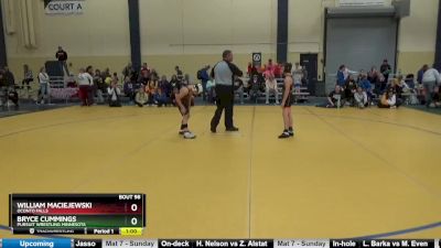 90 lbs 3rd Place Match - William Maciejewski, Oconto Falls vs Bryce Cummings, Pursuit Wrestling Minnesota