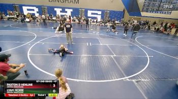 47 lbs Cons. Round 3 - Paxton D Henline, Uintah Wrestling vs Lyam Mckee, Uintah Wrestling