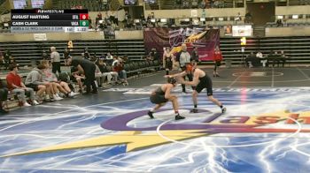 139 lbs Semis & 1st Wrestleback (8 Team) - August Hartung, Stillwater, MN vs Cash Clark, Vacaville, CA