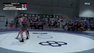 67 kg Cons. Quarters - Jace Grizzle, Wichita Training Center vs Lukas Kanownik, Suples Wrestling Club