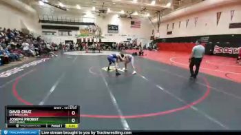 132 Boys Cons. Round 2 - Joseph Probst, West Grand vs David Cruz, Litt Wrestling
