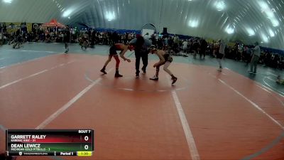 68 lbs Round 3 (6 Team) - Garrett Raley, Kardiac Kidz vs Dean Lewicz, Michigan Gold Pitbulls