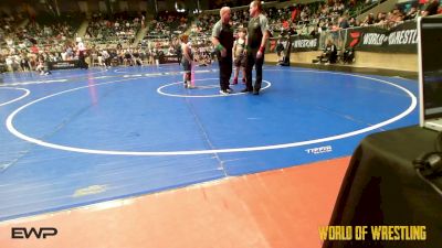 Semifinal - Carlos Hernandez IV, Junior Flyers Wrestling Club vs Grayson Schafer, Bartlesville Wrestling Club