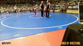 Semifinal - Carlos Hernandez IV, Junior Flyers Wrestling Club vs Grayson Schafer, Bartlesville Wrestling Club