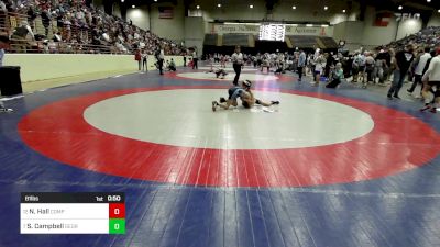 81 lbs Consi Of 4 - Nolan Hall, Compound Wrestling vs Shore Campbell, Georgia