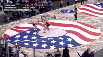 Cons. Round 2 - Drake Mueller, Faulkton Area vs Xavier Yount, Tri-Valley