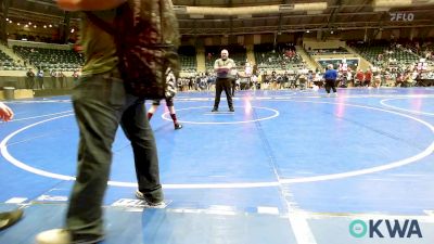 88 lbs Consolation - Sabastian Farrier, Black Fox Wrestling Club vs Rayen Tally, Roland Youth League Wrestling