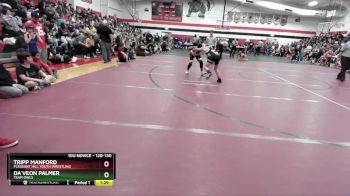 120-130 lbs Round 2 - Tripp Manford, Pleasant Hill Youth Wrestling vs Da`Veon Palmer, Team Owls