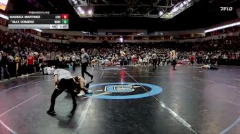 5A 107 lbs Quarterfinal - Max Romero, West Mesa vs Maddox Martinez, Atrisco Heritage