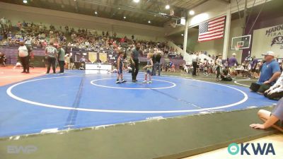 40 lbs Round Of 16 - Liam Orrel, Berryhill Wrestling Club vs Finn Mercier, Victory Christian School