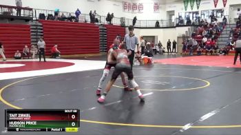 106 lbs Quarterfinal - Tait Zirkel, Davenport West vs Hudson Price, Fulton (H.S.)