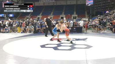 126 lbs Champ. Rd Of 64 - Jesse Landtroop, Oregon vs Matthew Quigley, Michigan