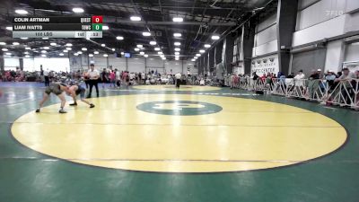 100 lbs Rr Rnd 3 - Colin Artman, Quest School Of Wrestling MS - MS vs Liam Ivatts, TDWC Maniacs Grey - MS