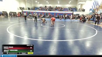 152 lbs Quarterfinal - Kayd Craig, Gooding vs Brady Vergobbi, Kellogg