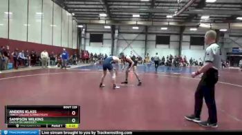 184 lbs Cons. Round 2 - Sampson Wilkins, Castleton University vs Anders Klass, Trinity College (Connecticut)