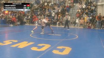 127 lbs Quarterfinal - Brady Rohaly, North Hills vs Coleton Klipa, Norwin