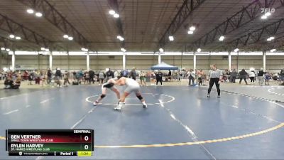 117 lbs Semifinal - Ben Vertner, Small Town Wrestling Club vs Rylen Harvey, St. Maries Wrestling Club