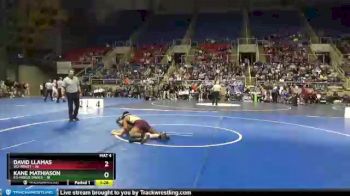 113 lbs Quarterfinals (8 Team) - David Llamas, W2-Minot vs Kane Mathiason, E3-Fargo Davies