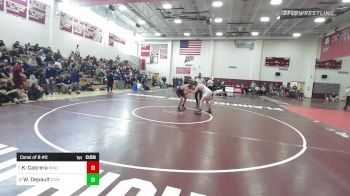 170 lbs Consi Of 8 #2 - Kevin Cabrera, Windham vs William Depault, Stafford