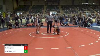 91 lbs Semifinal - Tripp Palmer, Bremen Takedown Club vs Maximilian Weimer, Unattached