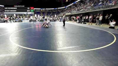 135 lbs Consy 4 - Leo Schreiber, Elk County Cath. vs Wyatt Brandt, Northeastern