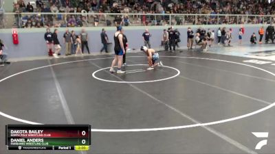 152 lbs Round 1 - Daniel Anders, Fairbanks Wrestling Club vs Dakota Bailey, North Pole Wrestling Club