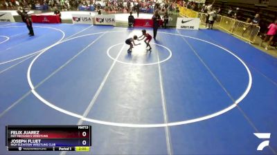 63 lbs Champ. Round 1 - Felix Juarez, Mat Mechanics Wrestling vs Joseph Fluet, High Elevation Wrestling Club