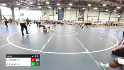 132 lbs Rr Rnd 1 - Luke Satriano, Prestige Worldwide vs Carson Braswell, Warehouse Warriors