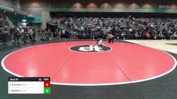 144 lbs Round Of 128 - Jaxon Camillo, Sprague vs Isaac Balden, Slam Academy