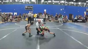 43 lbs Rr Rnd 1 - Preston Lucero, Warriors WC vs Brandon Peet Montalvo, Dirty Birds