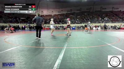 200 lbs Round Of 32 - Branda Robertson, Stillwell vs Tegan O'Connor, Tough N Technical Wrestling Club