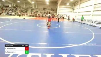 132 lbs Round Of 64 - Aidan Robichaud, RI vs River Roberson, MI