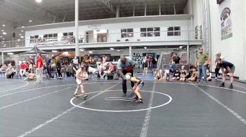 48 lbs Placement (4 Team) - Jaxon Churchill, RedNose Wrestling vs Rhett Harrison, New England Gold