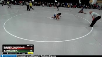 105 lbs Quarterfinal - Sloane Kruger, Mat Demon Wrestling Club vs Elizabeth Valenzuela Smith, Arizona Girls Wrestling