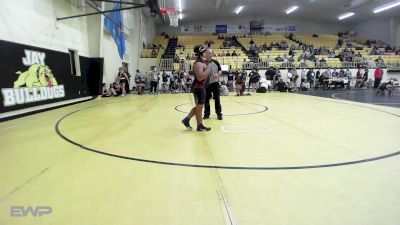 170 lbs Semifinal - Daiyon Grace, Wagoner vs Hayden Justice, Tahlequah Wrestling Club