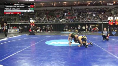 174 lbs Quarterfinal - Otgonbayar Batsuuri, Neb.-Kearney vs Emilio Arellano, Tiffin