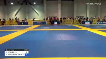 RYLEE KITCHEN vs NUZMEYA MOHAMMAD ABDRABBOH 2021 American National IBJJF Jiu-Jitsu Championship