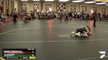 91 lbs Cons. Round 1 - Romeo Tendencia Iii, Filipe Trained Wrestling Academy vs Rj Souliere, Prophecy RTC