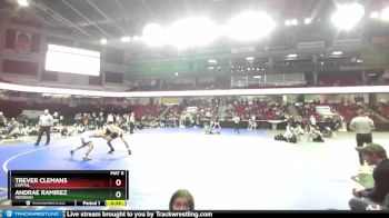 138 lbs 3rd Place Match - Trever Clemans, Capital vs Andrae Ramirez, Meridian
