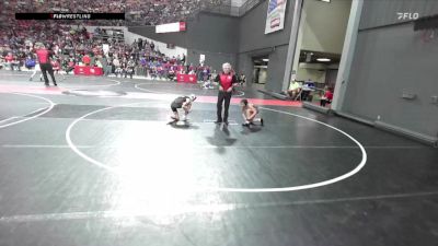 85 lbs Champ. Round 2 - Kendalynn Arndt, Freedom vs Brynlee Verhulst, Marshfield