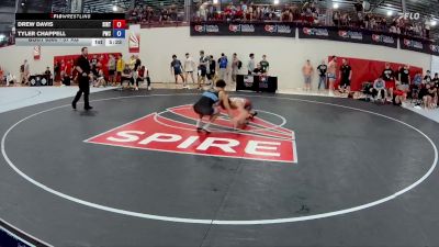 57 kg Champ. Round 4 - Drew Davis, Southern Illinois Regional Training Center vs Tyler Chappell, Pittsburgh Wrestling Club