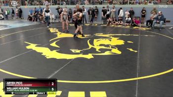 102 lbs Quarterfinal - William Hulson, Juneau Youth Wrestling Club Inc. vs Aryeh Pico, Pioneer Grappling Academy