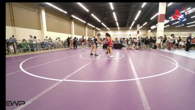145 lbs Consi Of 4 - Presley King, Northside Amarillo Wrestling Club vs Jenelle Ramirez, RGV Wrestling Club