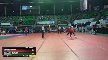 285 lbs Cons. Round 3 - MALACHI BUTLER, Gadsden City vs TAFARI ALCIME, Bob Jones