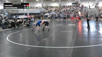 AA 138 lbs Cons. Semi - Logan Woodard, Northeast High School vs Ben Smith, Nolensville High School